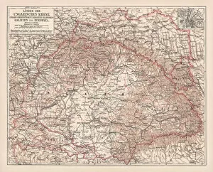 Images Dated 24th June 2015: Hungary, lithograph, published in 1878