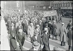 Nonconformity Prints: Hunger Marchers at Manhattan's City Hall