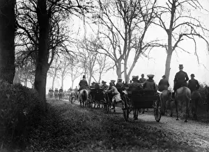 Landscape Back Prints: The Hunt Procession