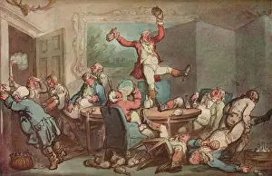 Enjoyment Prints: The Hunt Supper, c1780-1825