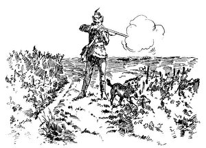 Aiming Gallery: Hunting with Dog and Gun