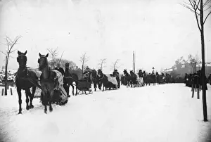 Sled Prints: Hunting Party