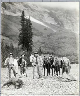 Hunter Prints: Hunting In The Yellowhead Pass