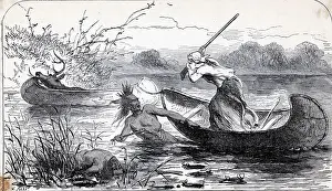 Propaganda Prints: The Huntress Of The Lake Surprised