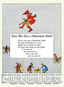 Bugs Prints: There Was Once a Huntsman Small