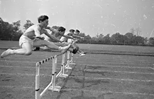 In Line Prints: Hurdling