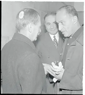 Tehran Prints: Hussein Ala Talking to Officials