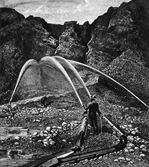 Hydraulic Mining In California