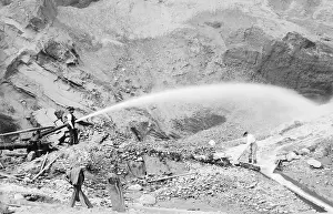 West Prints: Hydraulic Mining During the Klondike Gold Rush