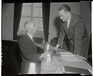 Hyman Rickover and Carl Elliot Meeting on Education