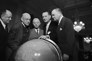 Rickover Prints: Hyman Rickover and Senators at Subcommittee