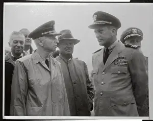 Hyman Rickover and Skipper of Nautilus