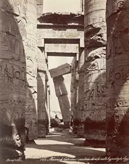 Albumen Print Prints: Hypostyle Hall