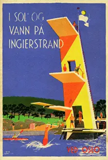 Brochure Prints: I Sol Og Vann Pa Ingierstrand, Ved Oslo