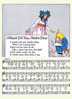 Lesson Prints: I Would Tell You, Mother Dear