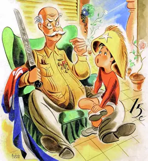 Hero Prints: When I was In the War