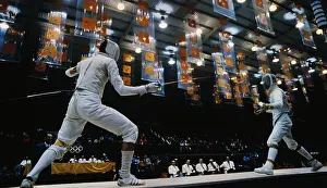 Ian Drimba and Daniel Revenu Fencing