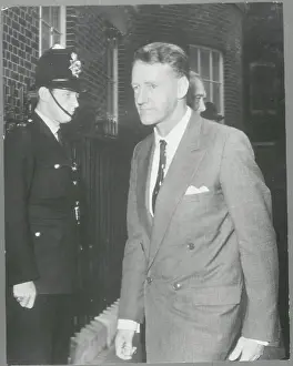 Ian Smith Arriving for Whitehall Negotiations