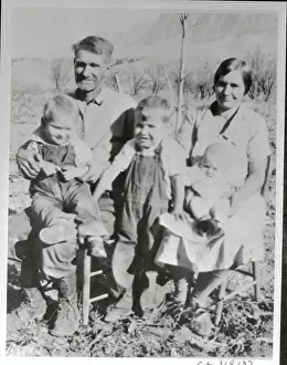 Colorado City Prints: I.C. Spencer with his Wife and Children