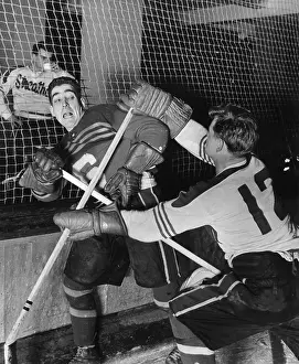 Ice Rink Prints: Ice Hockey