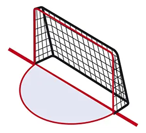 Goal Prints: Ice hockey goal