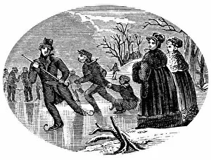 Satisfaction Gallery: Ice Skating, 19th Century