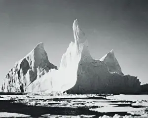 Landforms Prints: Iceberg Rising From Arctic Waters