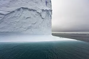 Iceberg Ice Formation Gallery: Iceberg with steep walls, Antarctic Peninsula
