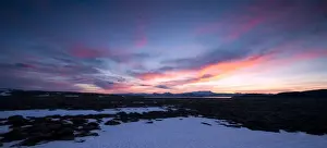 Thingvellir Prints: Icelandic Sunset