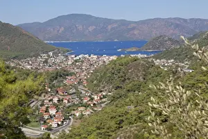 East Prints: Icmeler near Marmaris, Turkish Aegean, Turkey, Asia