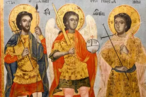 Bulgaria Gallery: Icon of Apostles in crypt of Alexander Nevsky Cathedral