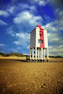 Images Dated 19th April 2010: Iconic Lighthouse on legs, Burnham-On-Sea