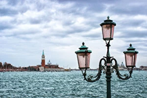 Images Dated 10th November 2014: Iconic street lamps of Venice