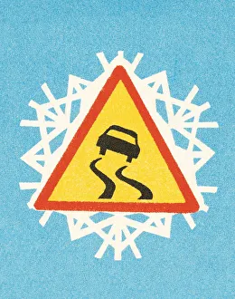 Images Dated 13th October 2003: Icy roads