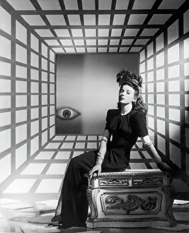 Ida Lupino In Surreal Tableau