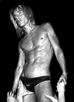 Iggy Pop Performing At The Whisky