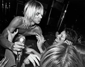 Iggy Pop Performing At The Whisky