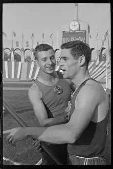 Igor Petranko Congratulating Fred Hansen