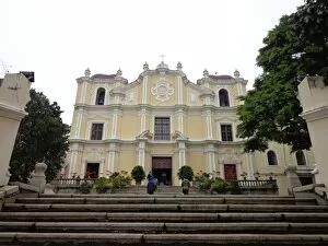 Images Dated 13th February 2014: Igreja e SeminA┬írio de SA┬úo JosA, Church in Macau