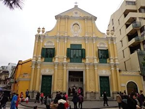 Images Dated 13th February 2014: Igreja de Suo Domingo, Church in Macau