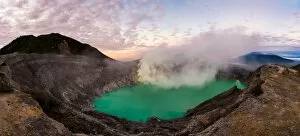 Volcano Collection: Ijen crater, East Java, Indonesia