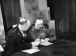 Allied Army Prints: Ike And Monty