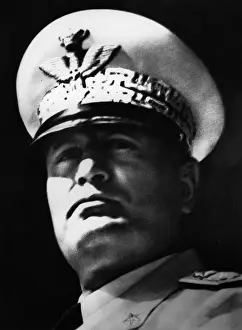 Il Duce (Italian fascist dictator Benito Mussolini) July 1938