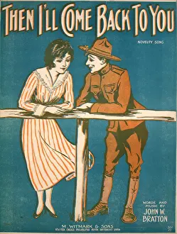 Sheet Music Prints: Then I'll Come Back To You
