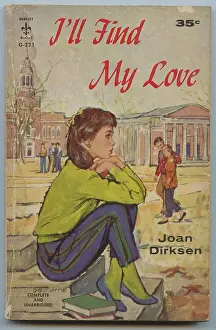 Prints of 1957: The cover of the 1957 novel I'll Find My Love by Joan Dirksen and painted by artist and photographer David Attie. (Photo by David Attie/Getty Images) Portraits, Artworks, and Montages from a Visionary Photographer: I'll Find My Love