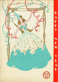 Illinois Prints: Illinois Athletic Club, New Year's Eve