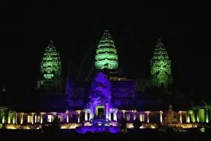 December Prints: Illuminated Angkor Wat