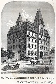 Illus. Of A Billiard Manufactory