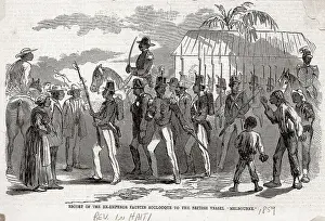 Haiti Prints: Illus/Emperor Faustin Escorted Thru Town