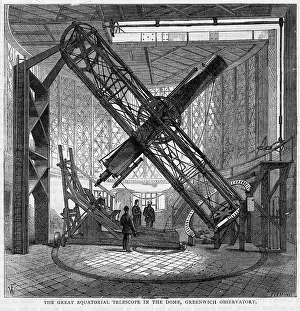 Greenwich Prints: Illus. Of The Great Equatorial Telescope